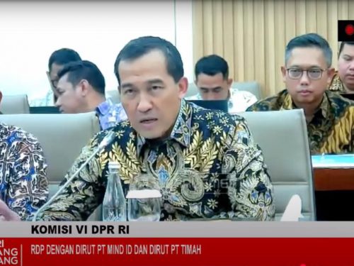 Dirut PT Timah RDP Bersama Komisi VI DPR RI