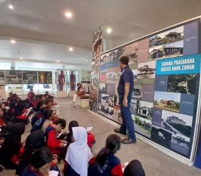 Siswa SDN 4 Mentok Sangat Antusias
