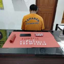 Terlibat Peredaran narkotika, Buruh Harian Ditangkap Polisi