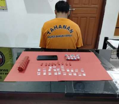 Terlibat Peredaran narkotika, Buruh Harian Ditangkap Polisi