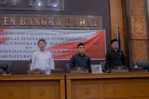 Markus-Yus Derahman Resmi Ditetapkan Sebagai Bupati dan Wakil Bupati Bangka Barat