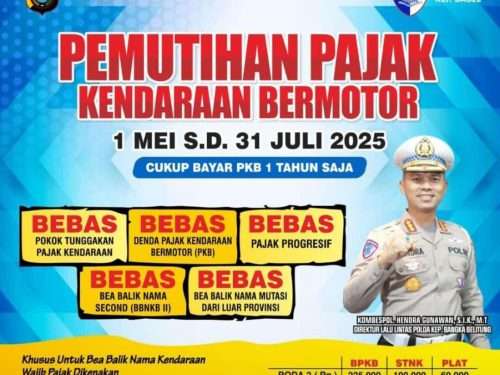 Dir Lantas Ajak Masyarakat Bayar Pajak Kendaraan Bermotor