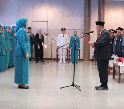 Noni Dikukuhkan Sebagai Ketua TP PKK Provinsi Babel