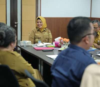 Hellyana Terima Audiensi Badan Pengelola Geopark Belitung
