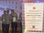 Humas Polda Babel Raih Penghargaan, Kategori Keaktifan Pengiriman Berita SPIT-Mediahub Zona 2