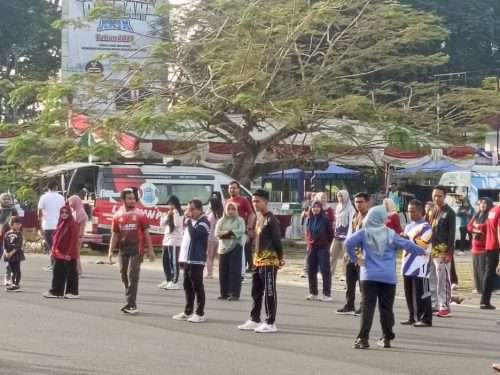 Pemkot Gelar Senam Bersama SEPERADIK