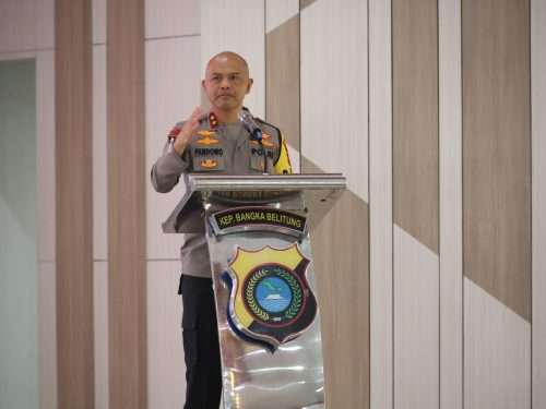 Minta Jajaran Berantas Aksi Geng Motor Dan Premanisme di Babel, Kapolda: Jangan Beri Ruang