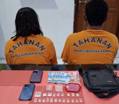 Pasutri Ini Kedapatan Simpan Sabu dan Ekstasi