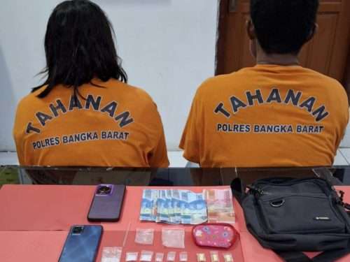 Pasutri Ini Kedapatan Simpan Sabu dan Ekstasi