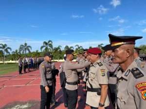Kapolres Pimpin Upacara Sertijab Perwira