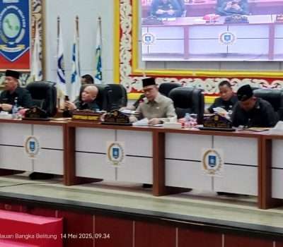 Hari Ini Ada 2 Raperda Yang Diajukan