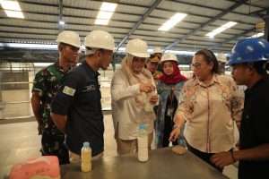 Wagub Tinjau Proses Pembuatan Tepung Tapioka