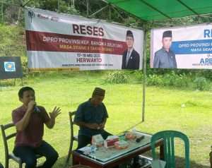 Herwanto dan Arbiyanto Komitmen Perjuangkan Aspirasi Warga Air Belo