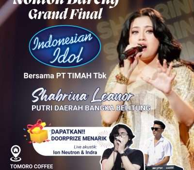PT Timah Dukung Shabrina Leanor Jadi Juara Indonesia Idol