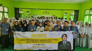 Imelda Siap Bantu Kebutuhan Mendesak SMAN 1 Merawang