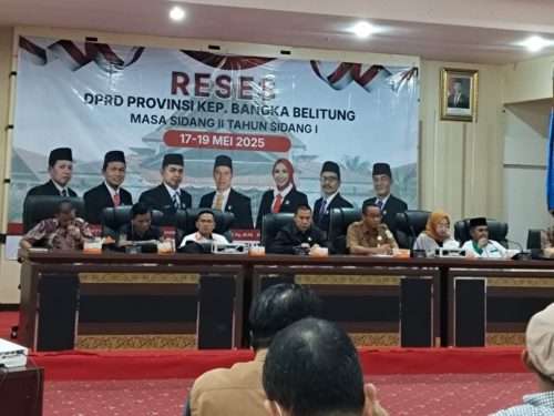 Juhaini Hadiri Reses DPRD Provinsi Kepulauan Bangka Belitung