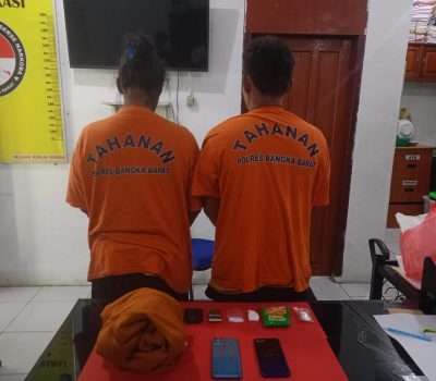 Pasutri Kedapatan Simpan Sabu
