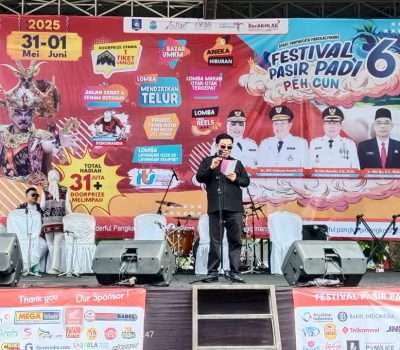 Fastival Pasir Padi Tak Berarti Tanpa Dukungan