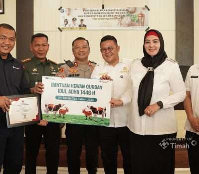Salurkan Kurban Untuk Masyarakat Bangka Selatan