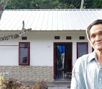 Bangun Rumah Layak Huni Untuk Warga Bangka