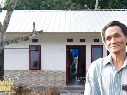 Bangun Rumah Layak Huni Untuk Warga Bangka