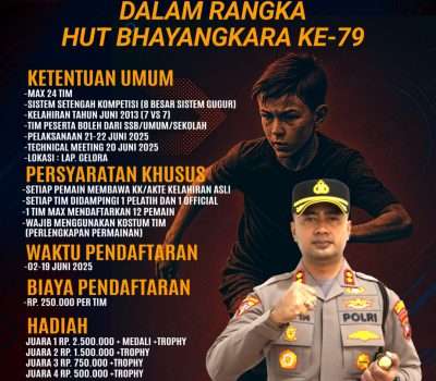 Turnamen Sepakbola Bhayangkara Cup U-12 Segera Digelar
