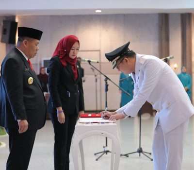 Gubernur Lantik Bupati dan Wakil Bupati Bangka Barat