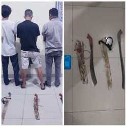 Tim Jatanras Tangkap 3 Preman Kampung