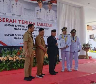 Serah Terima Memori Jabatan Digelar di Rumah Dinas