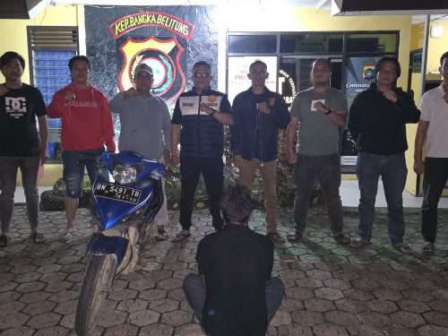 Polisi Ungkap Kasus Pencurian Motor di Pantai Enjel