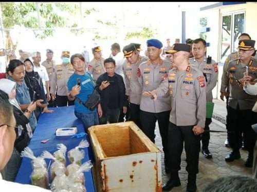 11,5 Kilogram Sabu Ditemukan di Pesisir Pantai Labu Belinyu