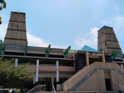Aggaran Renovasi Masjid Agung Baitur Ridho Rp700 Jutaan