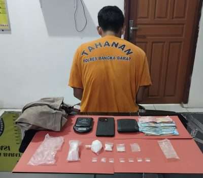 Jaringan Pengedar Sabu di Dusun Jebu Laut Dibongkar Polisi
