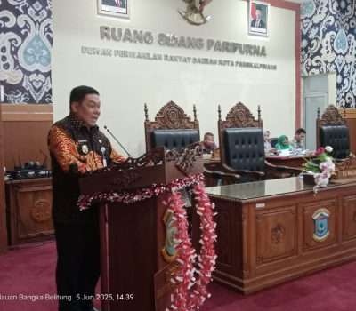 Penjabat Walikota Sampaikan Rancangan Perubahan KUA-PPAS APBD Tahun Anggaran 2025