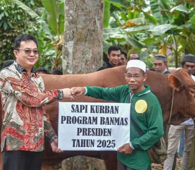 Markus Sebut Desa Air Nyatoh Sangat Beruntung