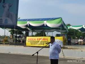 Diserahkan ke Pengurus Masjid Agung Kubah Timah