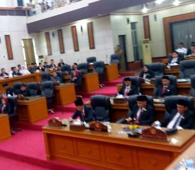 DPRD Gelar Rapat Paripurna Penyampaian Pidato Bupati