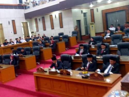 DPRD Gelar Rapat Paripurna Penyampaian Pidato Bupati