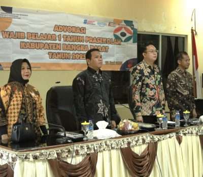 Dikpora Gelar Rakor Wajib Belajar 1 Tahun Pra Sekolah