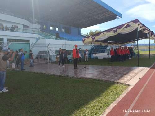 Sekda Lepas Kontingen Pangkalpinang