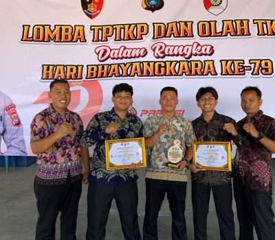 Polres Bangka Juara Umum Lomba Olah TKP