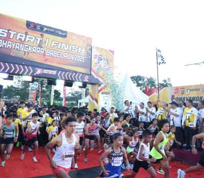 3.002 Orang Peserta Ikut Meriahkan Bhayangkara Babel Run 2025