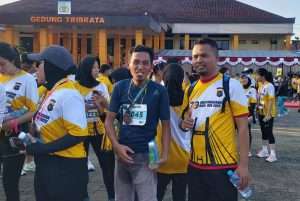 Event Bhayangkara Babel Run 2025, Rutan Mentok Ikut Berpartisipasi