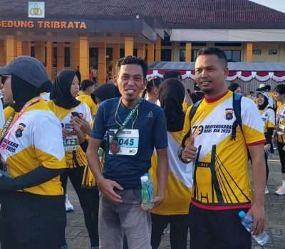 Event Bhayangkara Babel Run 2025, Rutan Mentok Ikut Berpartisipasi
