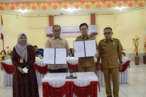 Pemkab Babar Tandatangani MoU dengan STIE-IBEK