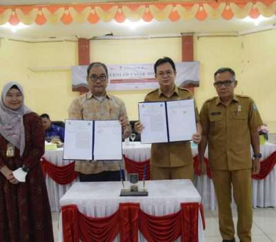 Pemkab Babar Tandatangani MoU dengan STIE-IBEK