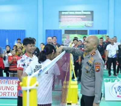 Kapolda Babel Optimis, Babel Bisa Cetak Atlit Pebulutangkis Hebat