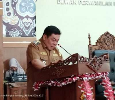 Unu Sampaikan Raperda Pertanggungjawaban Pelaksanaan APBD 2024
