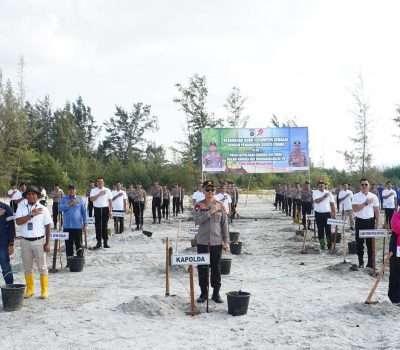 Polda Kembali Gelar Penanaman 1 Juta Pohon