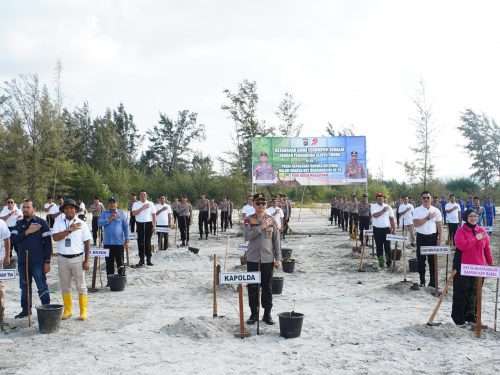 Polda Kembali Gelar Penanaman 1 Juta Pohon